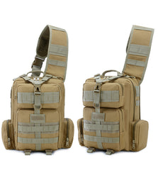 Tactical Army Fan Satchel Wild Fishing Cycling Sports Backpack