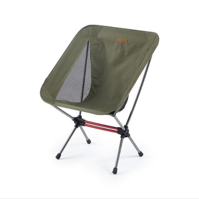 Portable Leisure Beach Camping Fishing Aluminum Alloy Moon Chair