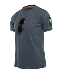 Outdoor T-shirt Men's Loose Round Neck Tactical Short Sleeve