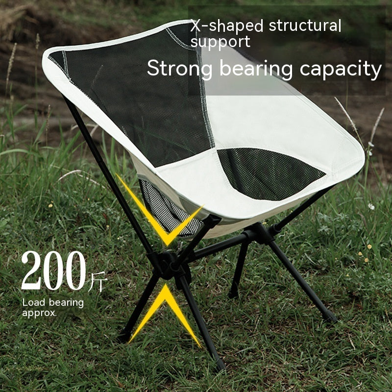 Outdoor Folding Chair Portable Recliner Camping Chair Beach Chair