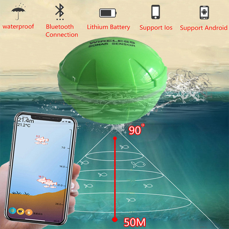 Wireless Mobile Phone Fish Finder Sonar