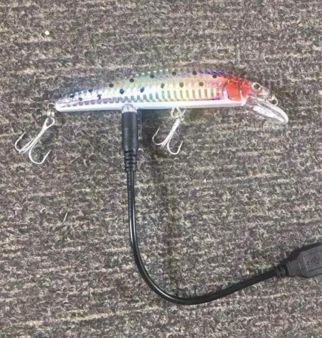 Rechargeable Twitching Fish Lure