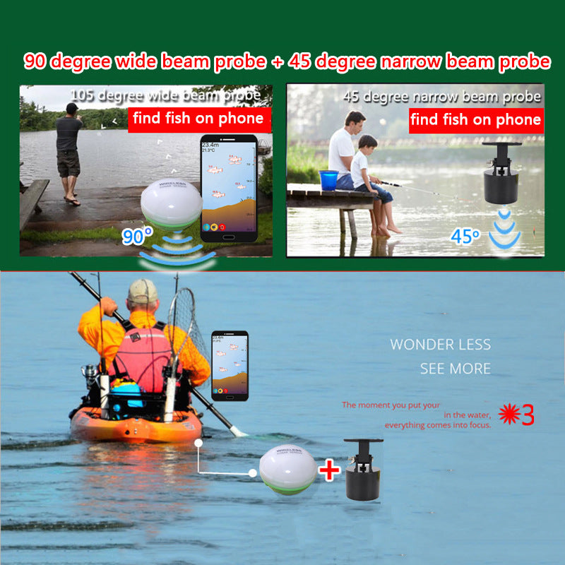 Wireless Mobile Phone Fish Finder Sonar