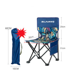 Outdoor Folding Chair Portable Camping Equipment Backrest