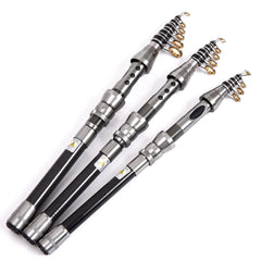 Carbon Ultra-short Mini Sea Fishing Rod Throwing Rod Retractable Handle